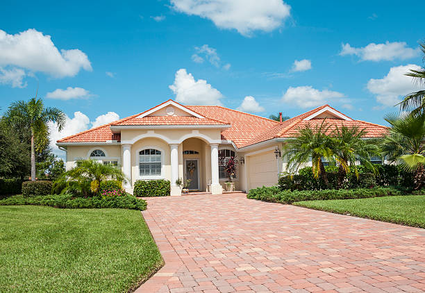 Residential Paver Driveway in Madeira Beach, FL